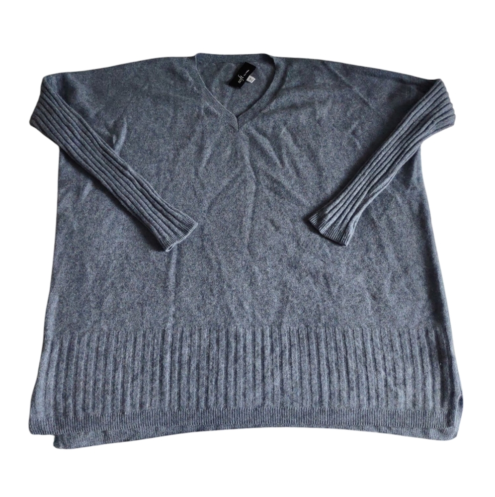 Soft By Naadam Size XS Blue Cashmere Sweater
